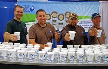 Clark Public Utilities provides free fresh water at the Clark County Fair